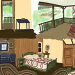 The Rose Petal Footprints