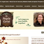 Angela Cortal ND branding package