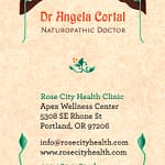 Angela Cortal ND branding package