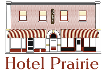 Hotel Prairie Logo and Business Cards